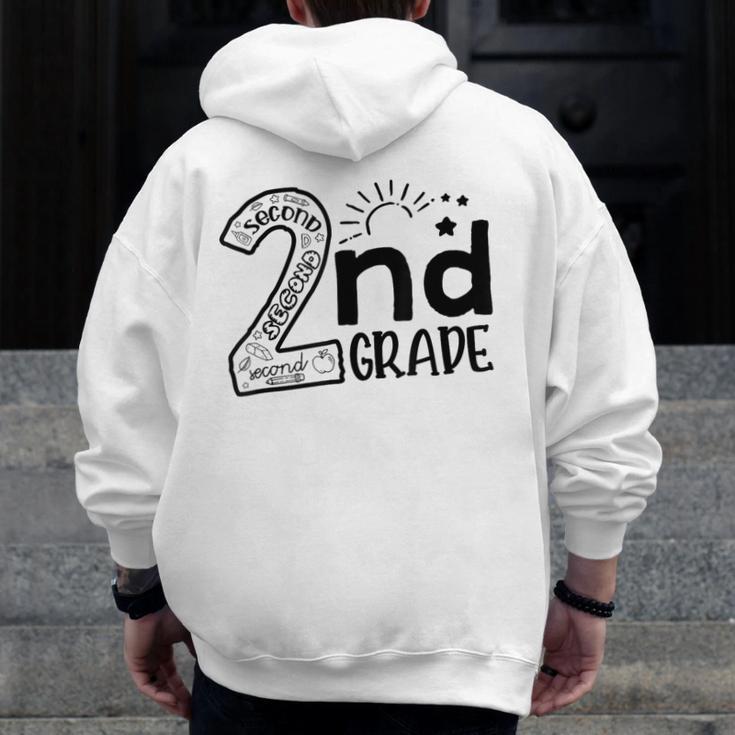 Hello On To 2nd Grade Teachers Boys And Team Secound Grade Men Zip Up Hoodie Back Print, funny design Hello On To 2nd Grade Teachers Boys And Team Secound Grade Men Zip Up Hoodie Back Print, funny design