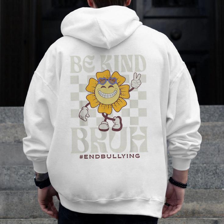 Be Kind Unity Day Orange Anti Bullying For Kids Teachers Men Zip Up Hoodie Back Print, funny design Be Kind Unity Day Orange Anti Bullying For Kids Teachers Men Zip Up Hoodie Back Print, funny design