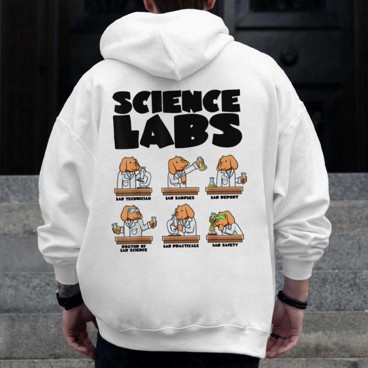 Labrador Retriever Science Labs Dog Lover Teacher Men Zip Up Hoodie Back Print, Science Teacher Gifts, funny design Labrador Retriever Science Labs Dog Lover Teacher Men Zip Up Hoodie Back Print, Science Teacher Gifts, funny design