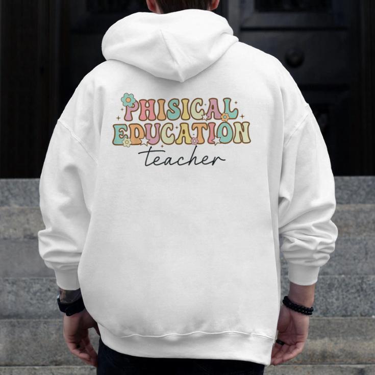 PE Teacher Back To School Physical Education Teacher Men Zip Up Hoodie Back Print, Pe Teacher Gifts, funny design PE Teacher Back To School Physical Education Teacher Men Zip Up Hoodie Back Print, Pe Teacher Gifts, funny design