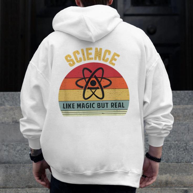 Science Like Magic But Real Science Teacher Graphics Geek Men Zip Up Hoodie Back Print, Science Teacher Gifts, funny design Science Like Magic But Real Science Teacher Graphics Geek Men Zip Up Hoodie Back Print, Science Teacher Gifts, funny design