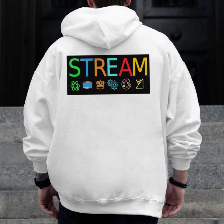 Stream Technology Robotics Shirt For Teachers And Students Premium Tri-Blend Men Zip Up Hoodie Back Print, funny design Stream Technology Robotics Shirt For Teachers And Students Premium Tri-Blend Men Zip Up Hoodie Back Print, funny design