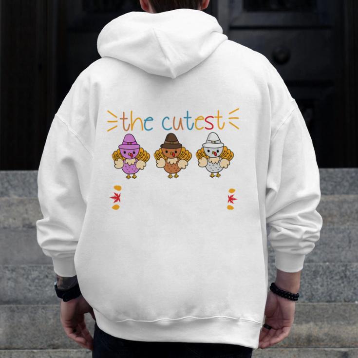 I Teach The Cutest Turkeys School Teachers Thanksgiving Men Zip Up Hoodie Back Print, funny design I Teach The Cutest Turkeys School Teachers Thanksgiving Men Zip Up Hoodie Back Print, funny design