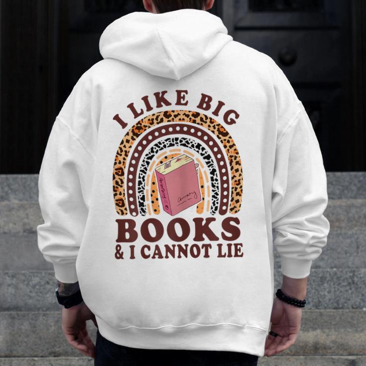 Teacher-TShirt I Like Big Books & I Cannot Lie Reading For Women Men Zip Up Hoodie Back Print, funny design Teacher-TShirt I Like Big Books & I Cannot Lie Reading For Women Men Zip Up Hoodie Back Print, funny design