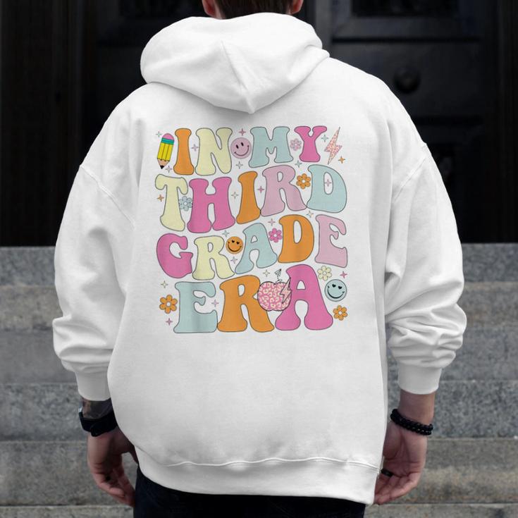 In My Third Grade Era 3rd Grade Era Teacher Back To School Men Zip Up Hoodie Back Print, funny design In My Third Grade Era 3rd Grade Era Teacher Back To School Men Zip Up Hoodie Back Print, funny design