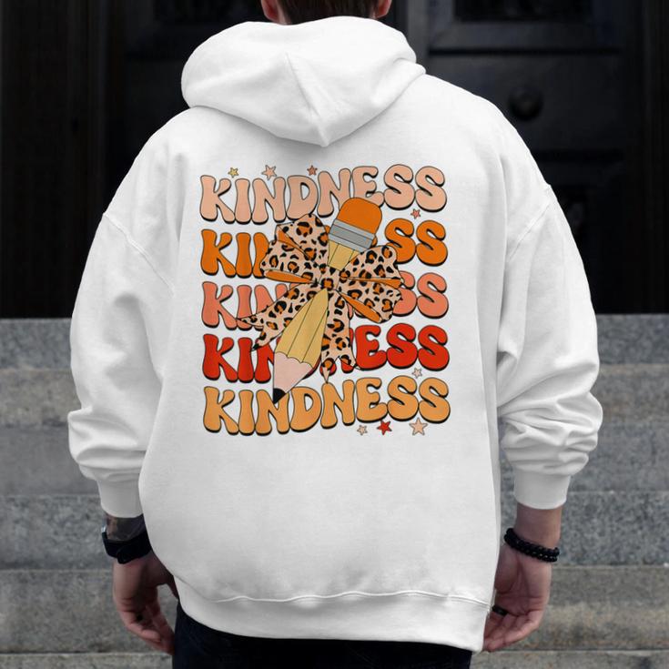 Unity Day Orange Kindness Teacher Bow Anti Bullying Be Kind Men Zip Up Hoodie Back Print, funny design Unity Day Orange Kindness Teacher Bow Anti Bullying Be Kind Men Zip Up Hoodie Back Print, funny design