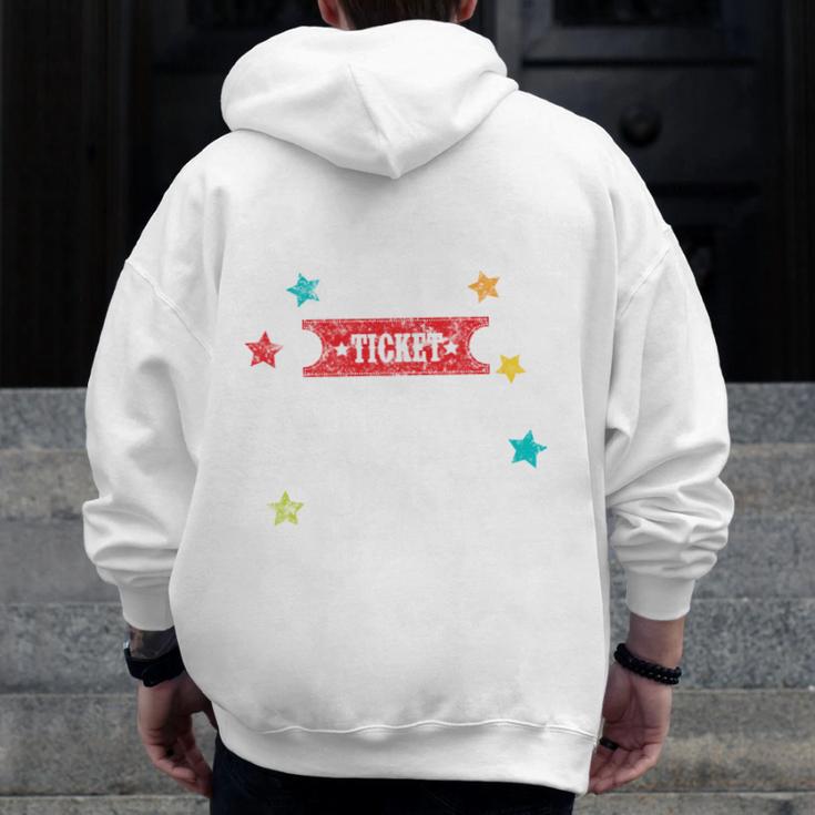 Vintage Teachers And Students Book Reading Adventure Men Zip Up Hoodie Back Print, funny design