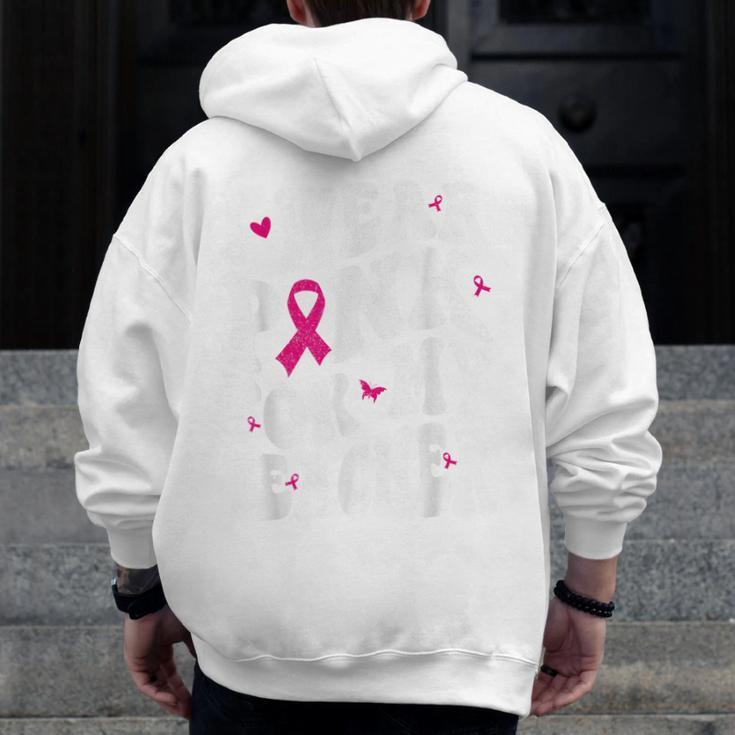 I Wear Pink For My Teacher Breast Cancer Awareness Support Men Women Men Zip Up Hoodie Back Print, funny design I Wear Pink For My Teacher Breast Cancer Awareness Support Men Women Men Zip Up Hoodie Back Print, funny design