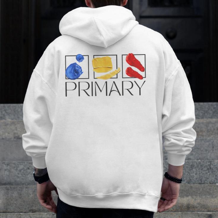 Women Art Teacher Back To School Artist Primary Color Theory Men Zip Up Hoodie Back Print, funny design Women Art Teacher Back To School Artist Primary Color Theory Men Zip Up Hoodie Back Print, funny design