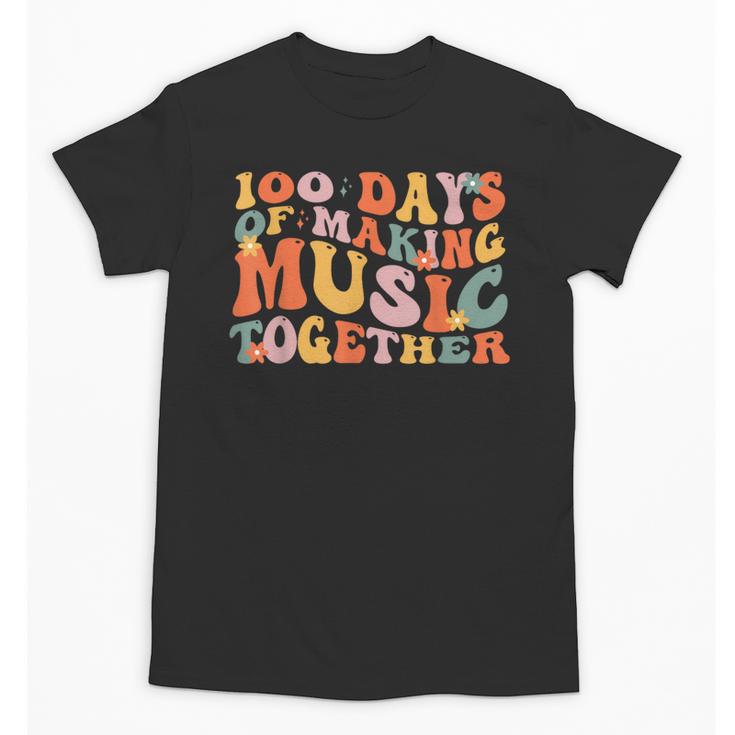 100 Days Of School Music Teacher Unisex T-Shirt