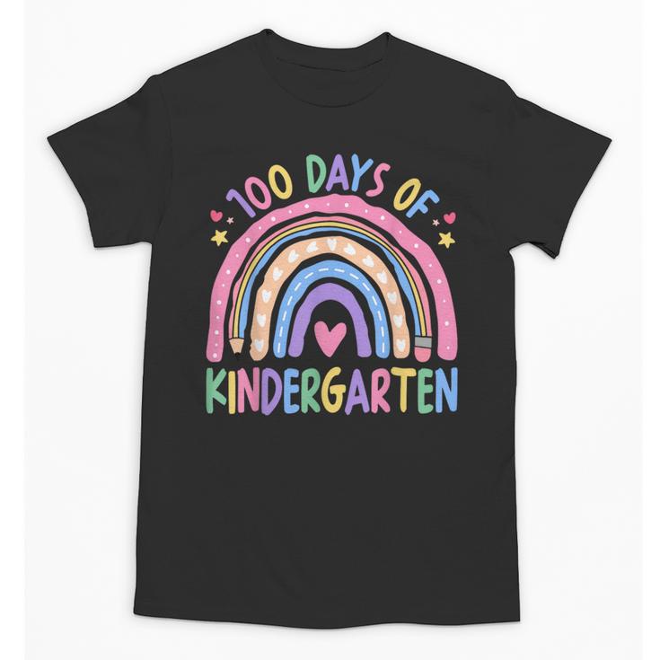 100th Day Of Kindergarten Teacher Kids 100 Days Smarter Unisex T-Shirt