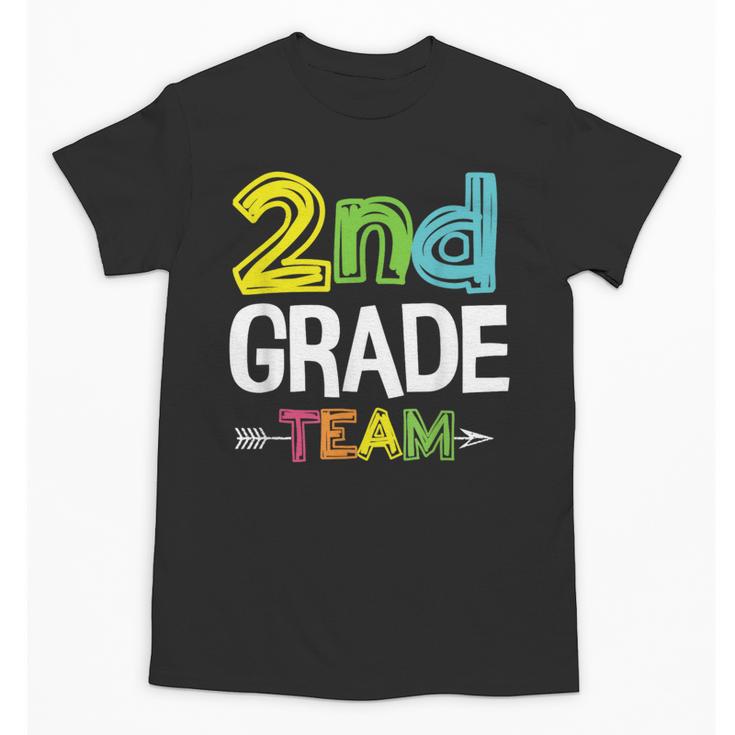 2nd Grade Team T-Shirt 2nd Grade Squad Teacher Unisex T-Shirt