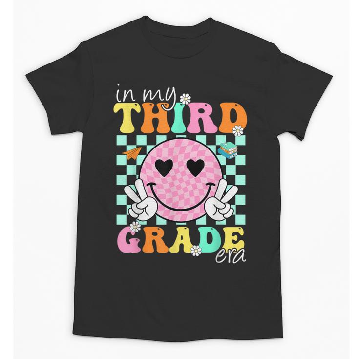 In My 3rd Grade Era Back To School Smile Face Teacher Kid Unisex T-Shirt