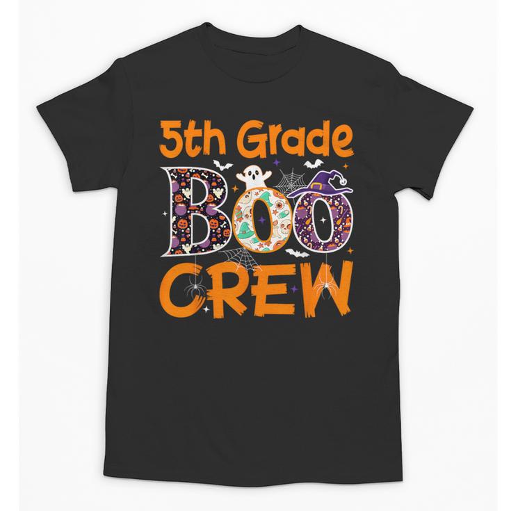 5th Grade Boo Crew Teacher Fifth Grade Halloween Unisex T-Shirt