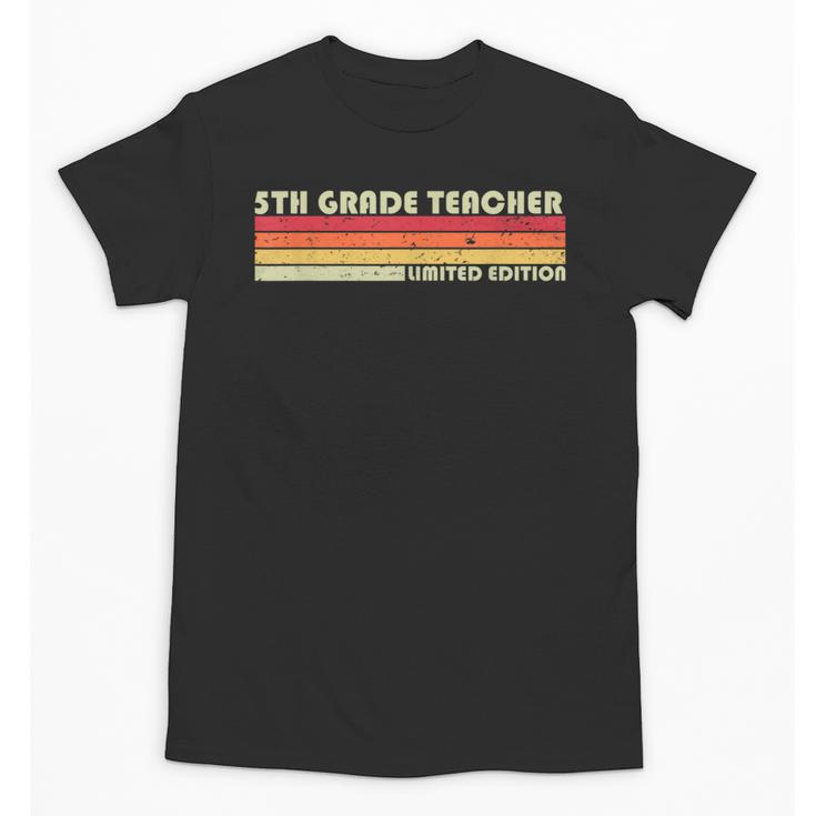 5TH GRADE TEACHER Job Title Profession Birthday Worker Unisex T-Shirt