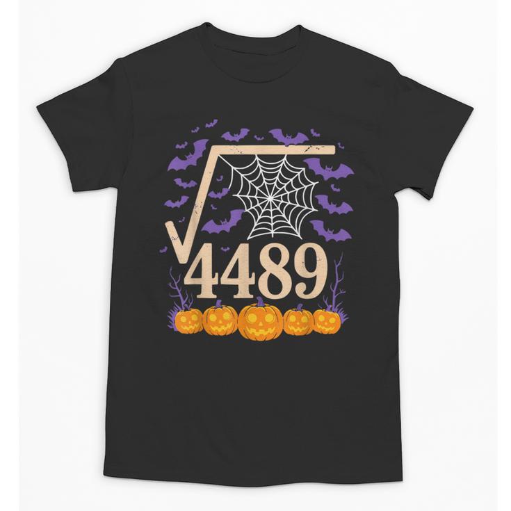 67 Meme Math Teacher 6 7 Square Root 4489 Unisex T-Shirt