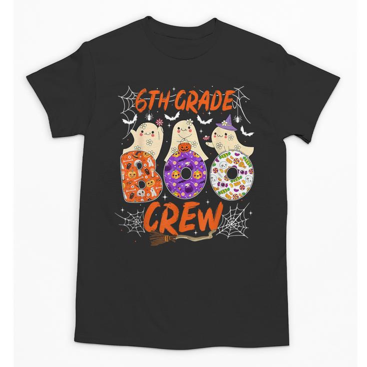 6th Grade Boo Crew Sixth Grade Halloween Teacher Kid Unisex T-Shirt, trending gift 6th Grade Boo Crew Sixth Grade Halloween Teacher Kid Unisex T-Shirt, trending gift