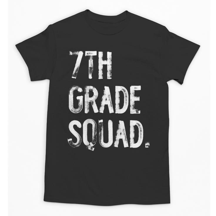7th Grade Squad Back To School Student Teacher Unisex T-Shirt