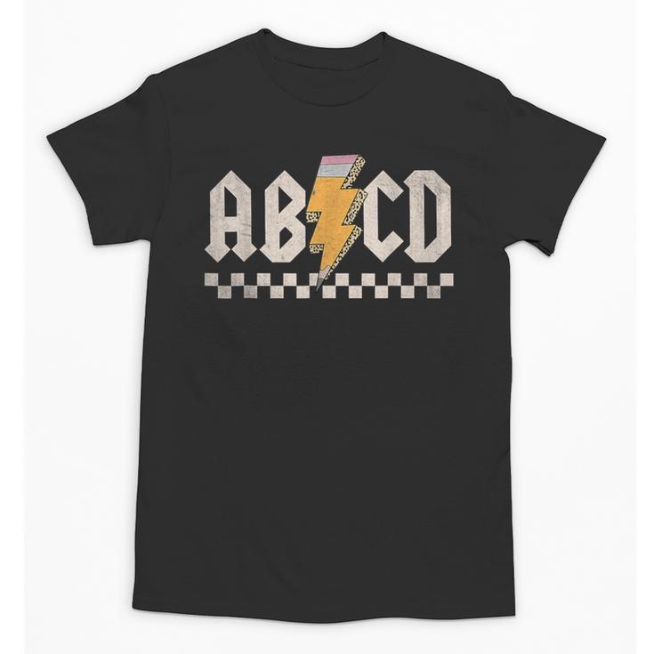 ABCD Back In Class First Day Back To School Teacher Student Unisex T-Shirt