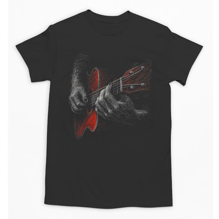 Acoustic Guitar Player Shirt Vintage Music Teacher Guitarist Unisex T-Shirt