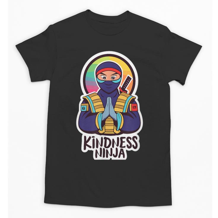 Anti Bullying Kindness Ninja School Teacher Student Unisex T-Shirt