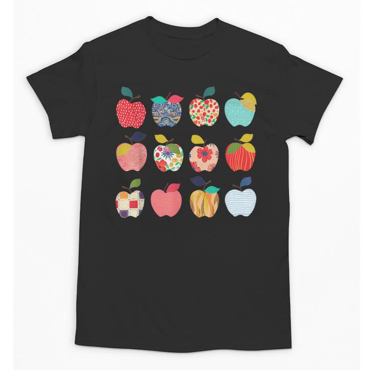 Art Apples Back To School For Teacher Student Unisex T-Shirt