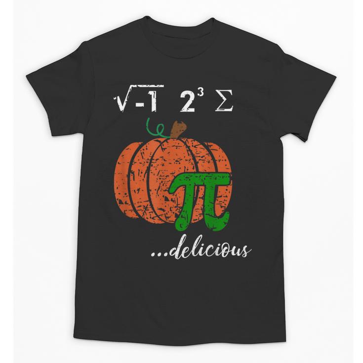 I Ate Some Pumpkin Pi Pie Math Teacher Halloween For Men Women Kids Unisex T-Shirt