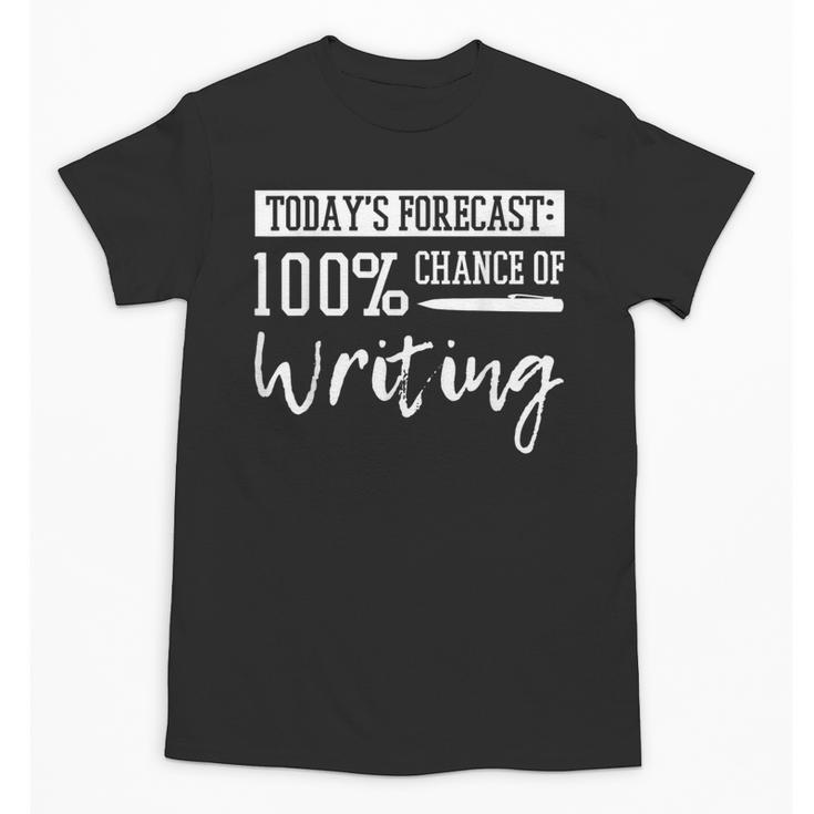 Author Journalist Teacher Writing Content Creator Unisex T-Shirt