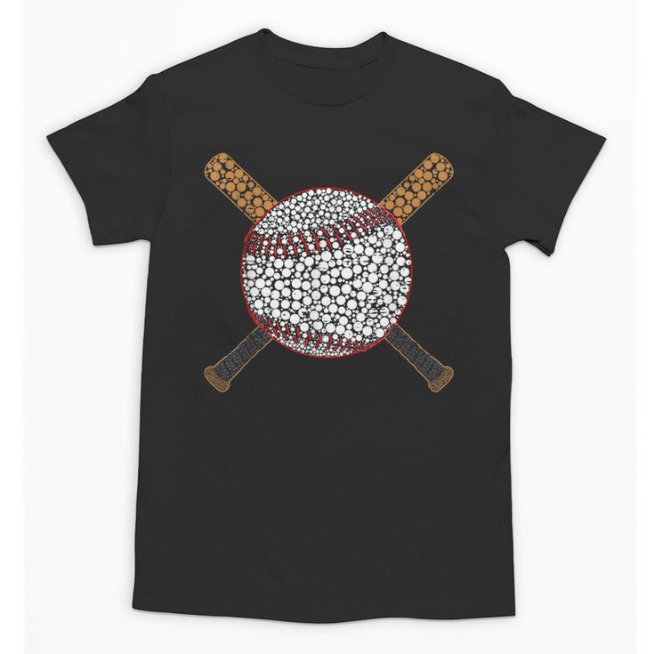 Baseball Happy Dot Day Shirts For Kids Men Women Teacher Unisex T-Shirt