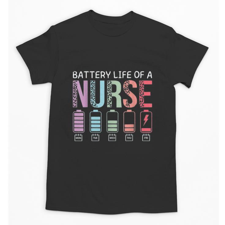 Battery Life Of A Nurse School Teacher Appreciation Unisex T-Shirt