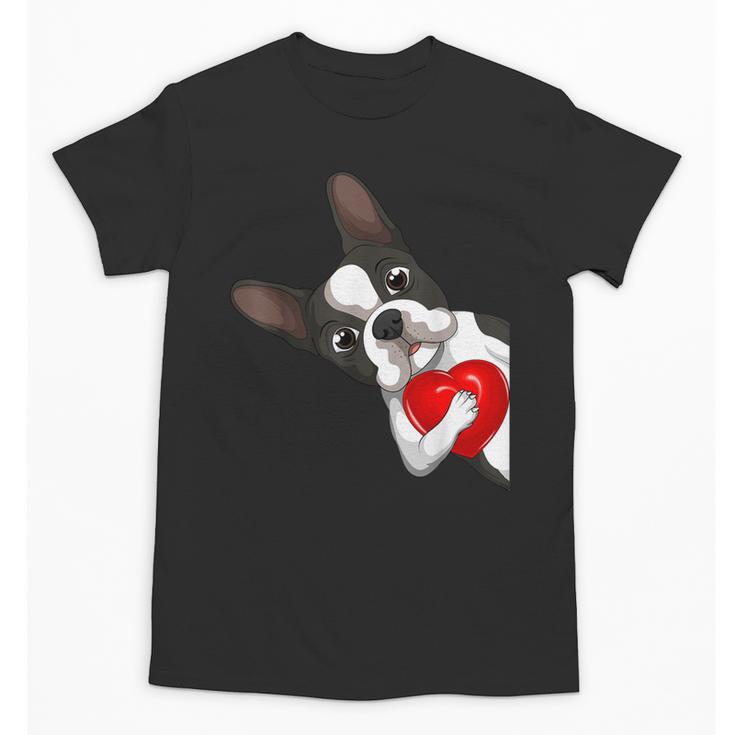 Boston Terrier Bostie Dog Kids Women Girls Unisex T-Shirt