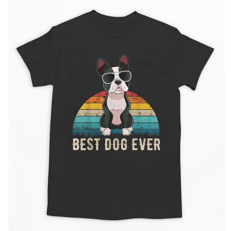Boston Terrier Boston-Bulldog For Men Women Girls Kids Unisex T-Shirt