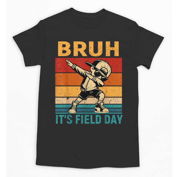 Bruh It's Field Day Teacher Happy Field Day Dabbing Boy Unisex T-Shirt