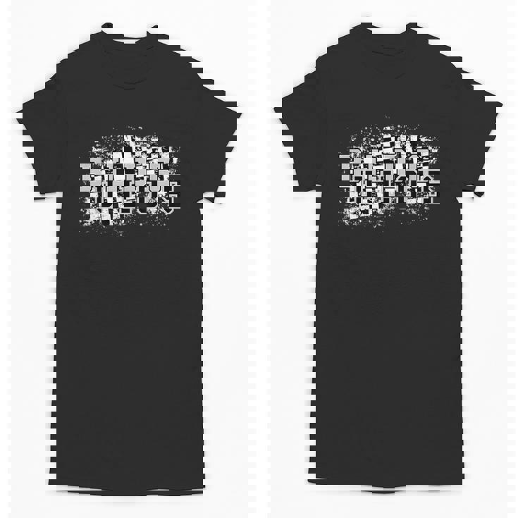 Bulldogs School Spirit Bulldog Pride Checkered Teacher Unisex T-Shirt