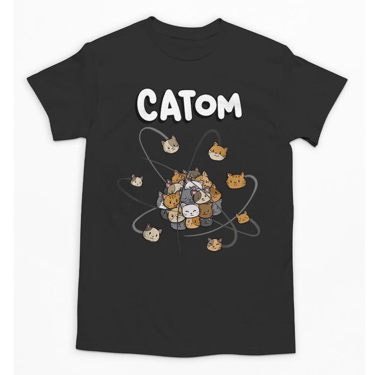 Catom Science Teacher Chemistry Lover Physics School Cat Unisex T-Shirt