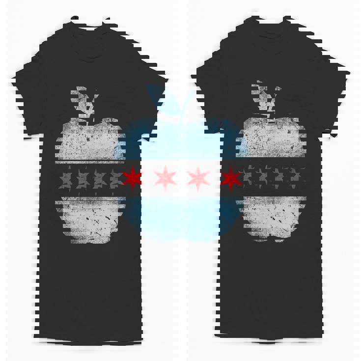 Chicago Flag Teacher School Cute Unisex T-Shirt