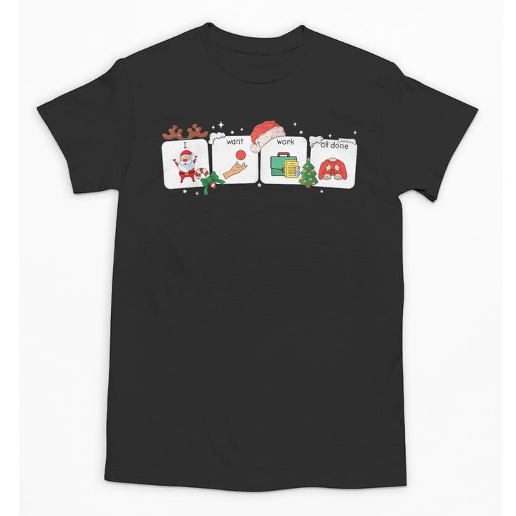 Christmas Santa Special Education SPED Teacher Xmas PJ Unisex T-Shirt