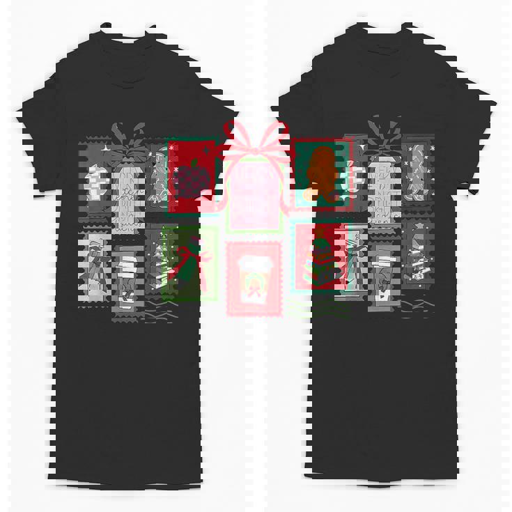 Christmas Teacher Stamps Unisex T-Shirt