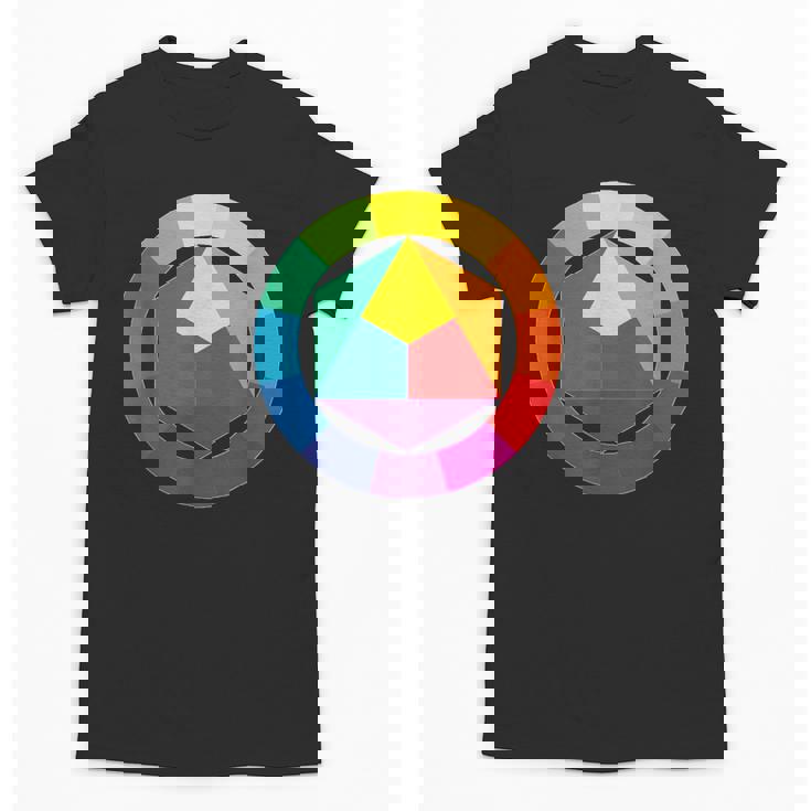 Color Wheel Palette Shirt Artist Painter Art Teacher Tshirt Unisex T-Shirt