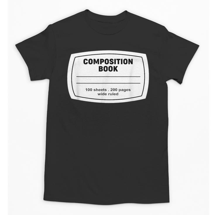 Composition Notebook Halloween Costume Teacher Student Unisex T-Shirt