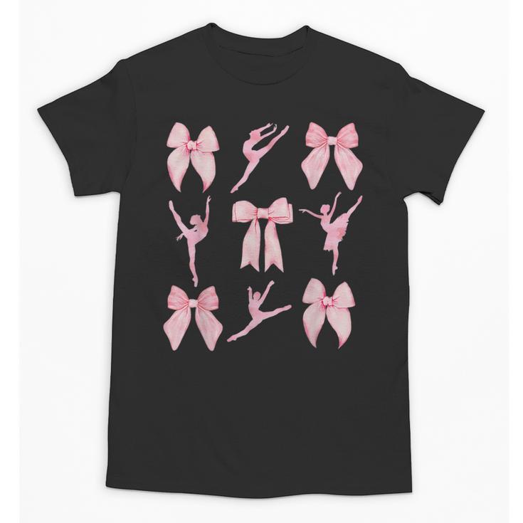 Coquette Bow Ballet Dance Teacher Coquette Women Dancing Unisex T-Shirt