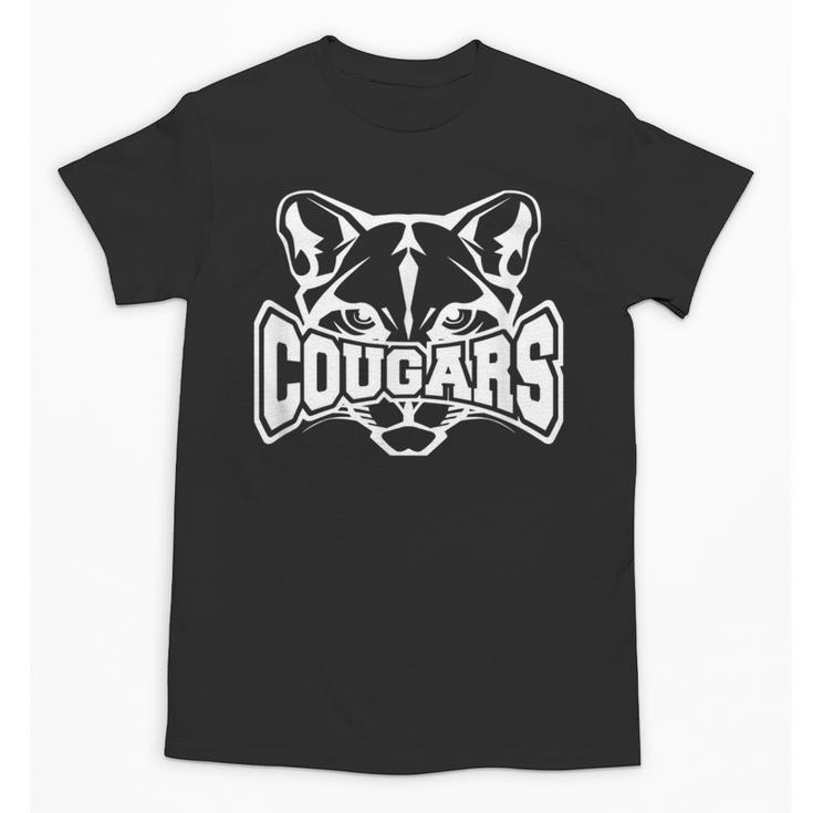 Cougars Teacher Student School Sports Fan Team Spirit Unisex T-Shirt