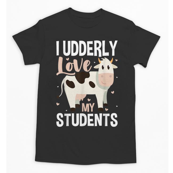 Cow Teacher Lover Unisex T-Shirt
