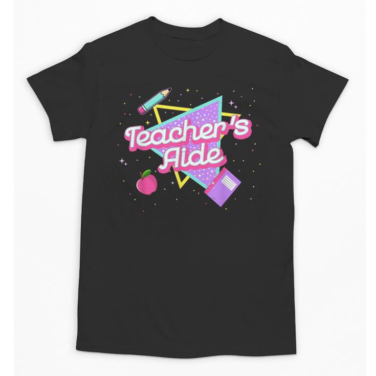 Cute Teacher's Aide Shirt 80's 90's Back To School For Men Women Unisex T-Shirt