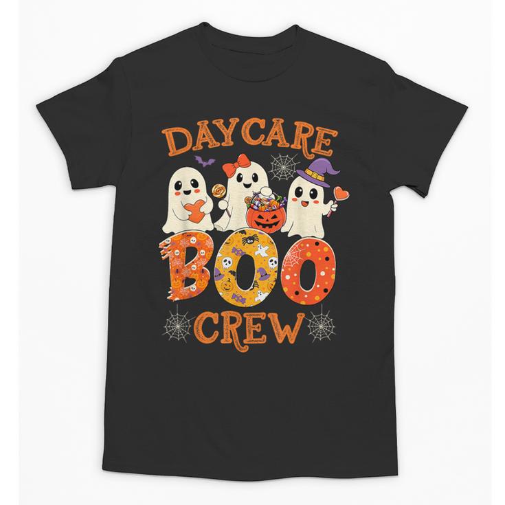 Daycare Boo Crew Halloween Spooky Costume For Teacher Unisex T-Shirt