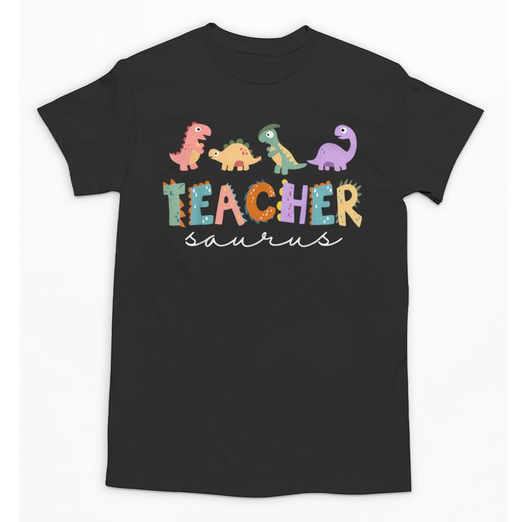 Dinosaur Teacher Teachersaurus Rex Dino Unisex T-Shirt