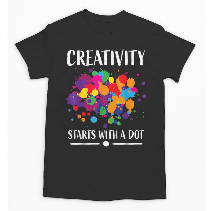 Dot Day Shirt Women Men Kids Girls Boys Teacher 2024 Dot Day Unisex T-Shirt