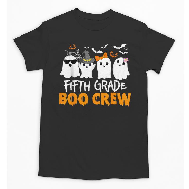 Fifth Grade Boo Crew Halloween Teacher Costume Unisex T-Shirt