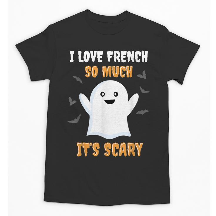French Teacher Halloween French Class School Unisex T-Shirt