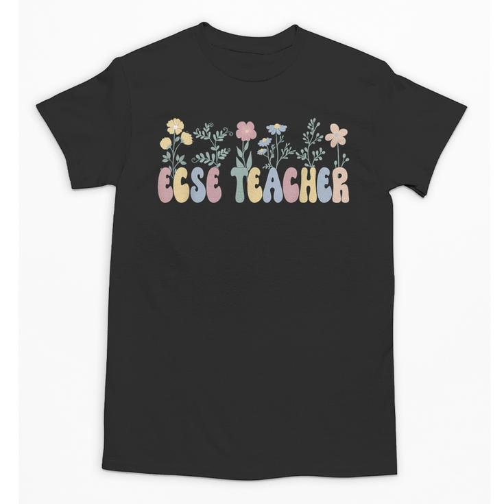Groovy ECSE Early Childhood Special Education Teacher Unisex T-Shirt